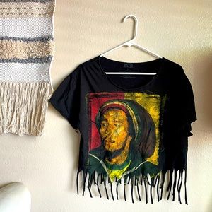 Bob Marley Crop Tee